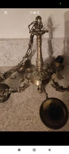 Lustre de bronze