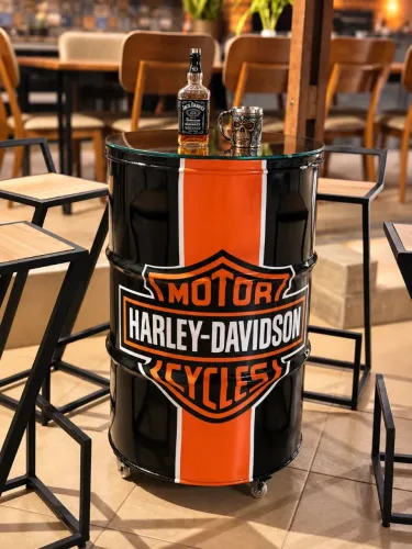 Tambor Personalizado / Mesa Bar - Com ou Sem Banquetas - Qualquer Tema