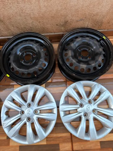 Rodas ferro hb20 aro 15 original