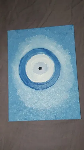 Quadro de olho grego