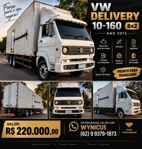 VENDE-SE VW DELIVERY 10-160 - 6x2