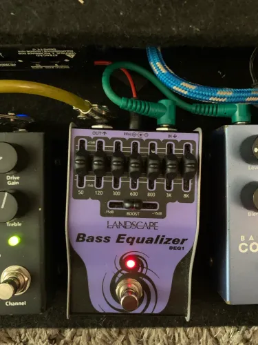 Pedal Equalizer Landscape BEQ1 - equalizador de contrabaixo