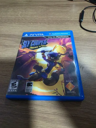 Sly cooper thieves in time ps vita seminovo