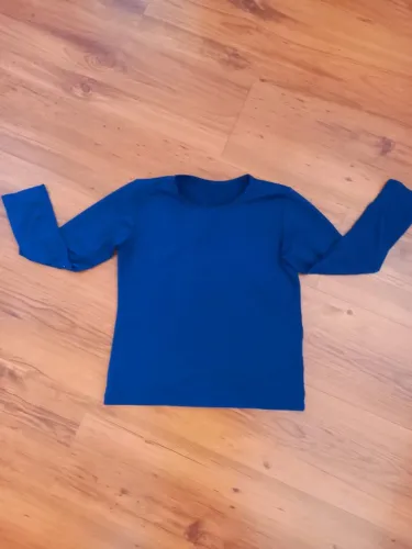Blusa térmica azul forrada - veste 10/12