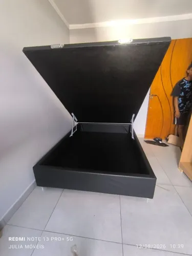 Base baú de casal novo na promoção
