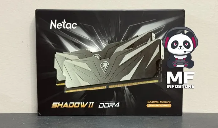 Memória RAM 2x8GB Netac Shadow II 3200mhz CL16 - NOVAS