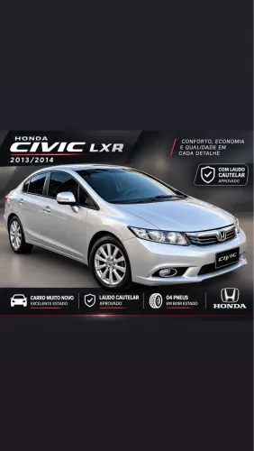 Honda Civic Sedan LXR 2.0 Flexone 16V Aut. 4P 2014
