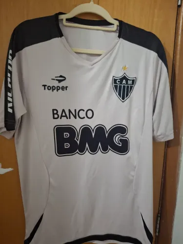 Camisa de treino 2010 Topper ATLÉTICO MG Original tamanho G com marcas de uso