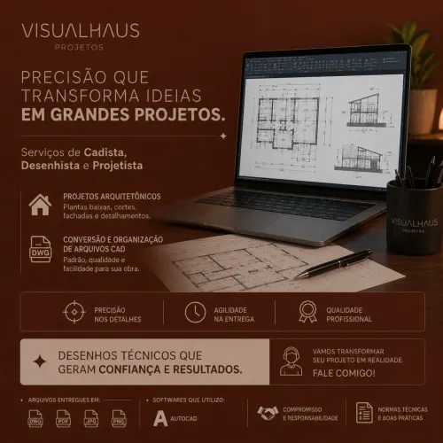CADISTA | PROJETISTA | DESENHISTA | PLANTA BAIXA | PROJETO ARQUITETÔNICO