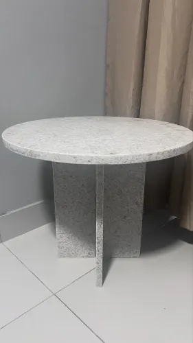 mesa de granito Branco Siena