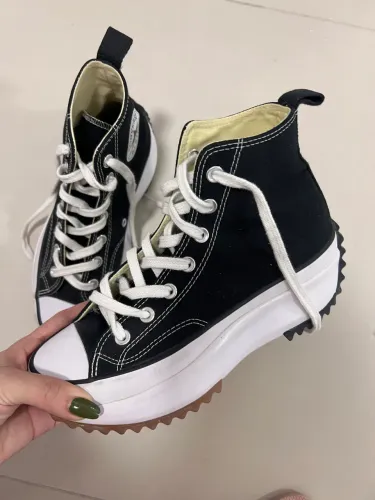 Tênis Converse All Star Preto cano alto tamanho 37