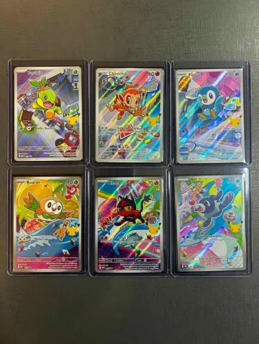 Vendo trio de sinoh e trio de alola