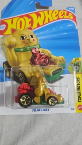 Gatinho Feline Lucky Hot Wheels