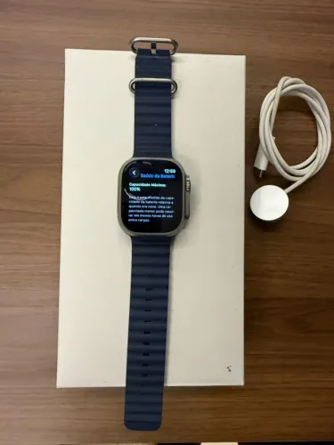 Apple watch Ultra Titânio 49 mm - Usado - Bateria 100%