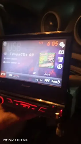 Dvd Pioneer retrátil