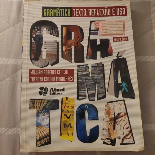 Livro gramática volume unico