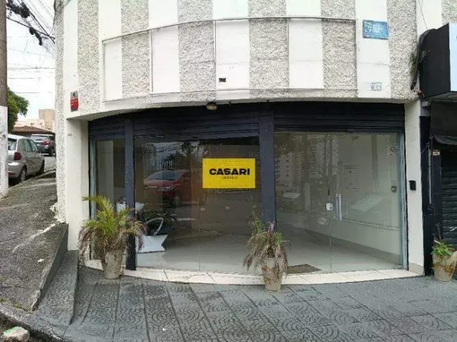 Salão Comercial para Alugar no Baeta Neves, SBC 80 m² com Copa e Banheiro