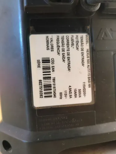 Estabilizador de 6 tomadas bivolt 
