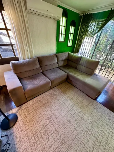 Sofá em L com Chaise - Excelente Estado | Muito Confortável