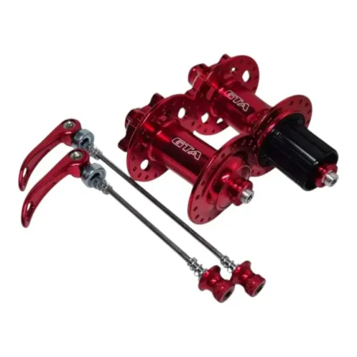 Cubo Alumínio Dianteiro/Traseiro Freehub Vermelho Barulhento 36F Rolamento Blocagem 11898