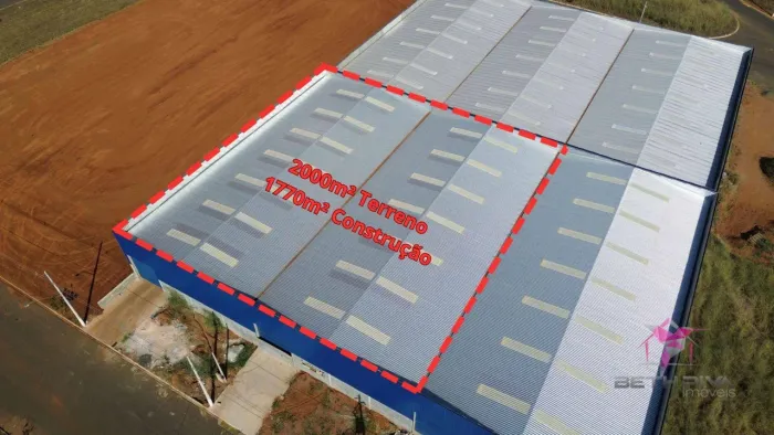 Barracão para alugar, 1700 m² por R$ 21.200,00/mês - Loteamento Industrial Anhanguera - Le