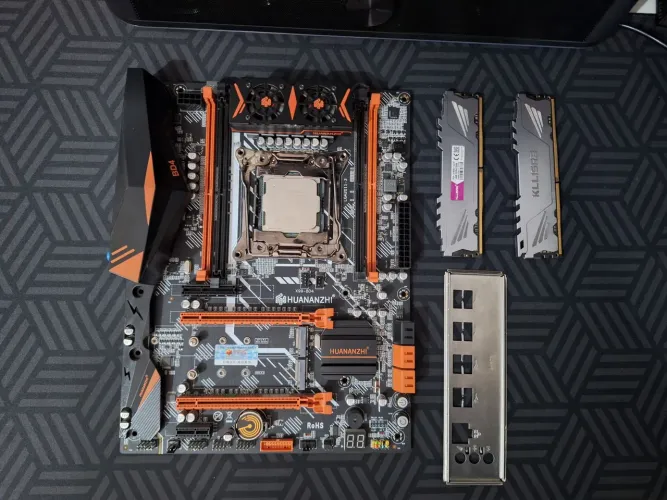 Kit XEON 2667V4 2X8 RAM DDR4 placa mãe bd4