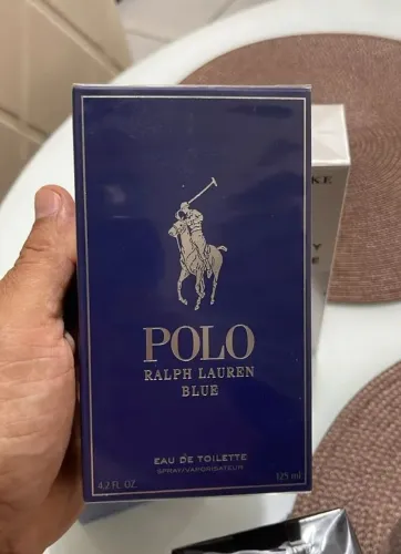 Perfume POLO BLUE 125ml. ORIGINAL LACRADO