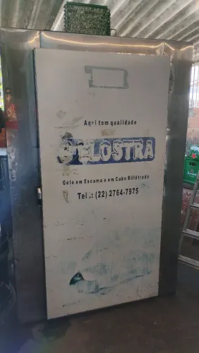 Câmara Frigorífica em INOX gelando muito
