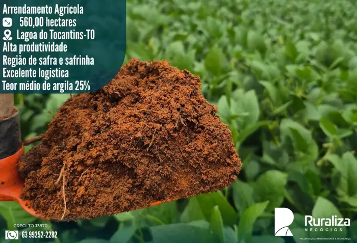 Arrendamento Agrícola | 10 anos | carência a combinar