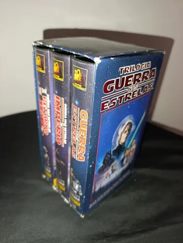 BOX VHS TRILOGIA STAR WARS