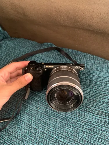câmera fotográfica sony