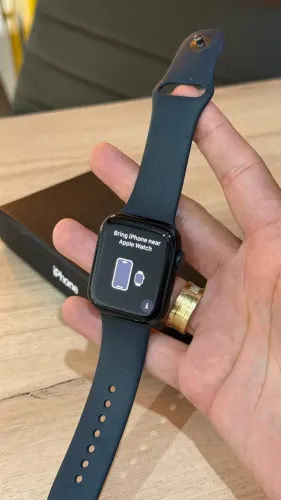 Apple Watch Series 9 45mm Midnight - Saúde bateria 93%! Promoção!!! Com 90 dias de