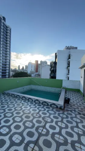 Alugo Cobertura Mobiliada 105m2 c/ 2 Suítes e Piscina no Jardim Apipema
