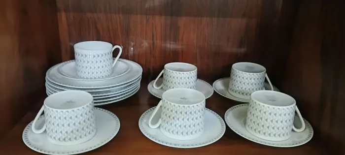 Conjunto para Chá e bolo Porcelana Arzberg 2050