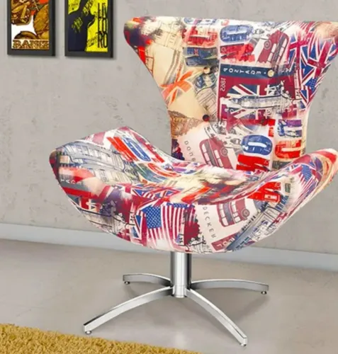 Kit de 2 Poltronas giratória.