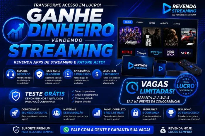 Venda apps e ganha uma renda extra!!