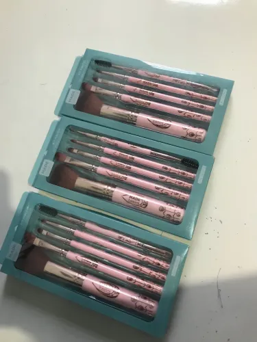 3 kit pincéis (contém 5 pincéis cada)