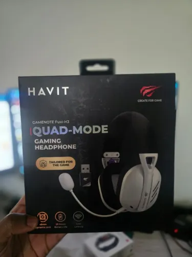 Fone de Ouvido Headset Gamer FUXI-H3 USB, Novo e Lacrado com garantia