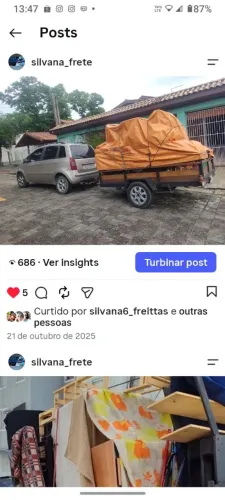 Fretes e mudanças