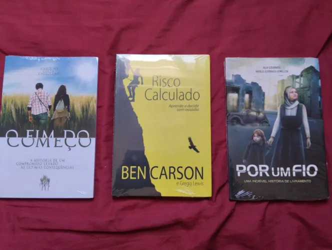 Combo 3 Livros Novos e Lacrados - Ben Carson e mais