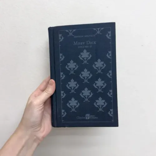 Livro Moby Dick - Volume 2 - Vintage Capa Dura - Classicos Coleção Abril