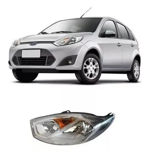 Farol Fiesta Rocam 2010 2011 2012 2013 Cromado Esquerdo