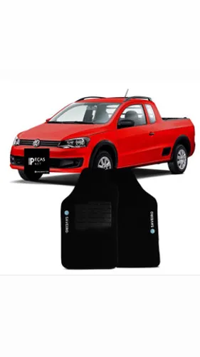 Tapete Saveiro G5 G6 2009 2010 2011 2012 2013 2014 2015 2016 Personalizado Carpete