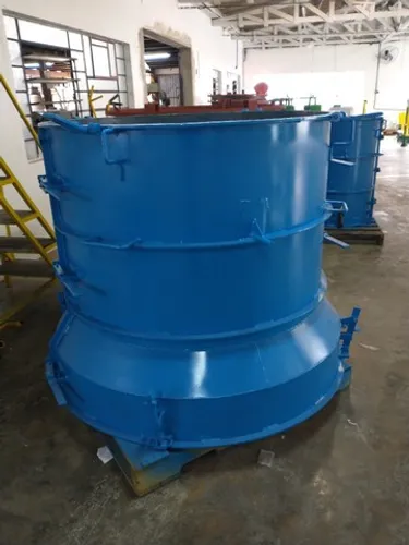 forma para fabricação de tubos de concreto