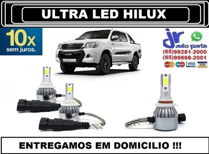 Lampada Ultra LED (Alta) Hilux 6000K 12V 24V