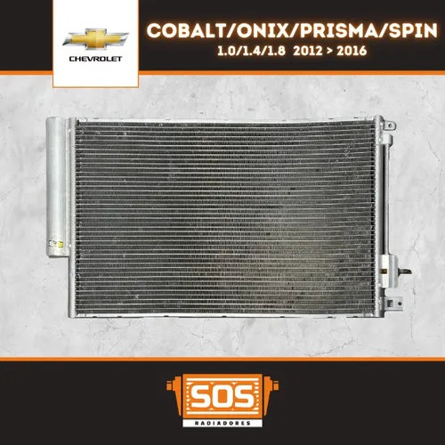 Condensador Chevrolet GM Cobalt/Onix/Prisma/Spin 2012/2016