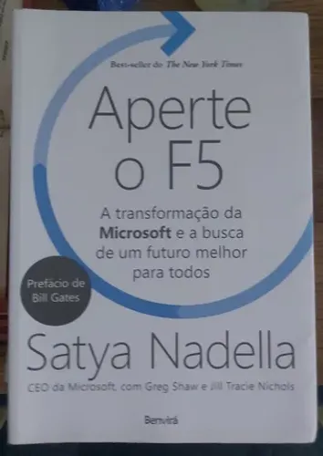 Livro: Aperte o F5: A transformação da Microsoft e a busca de um futuro melhor para todos
