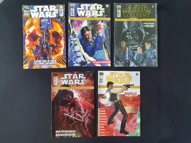 Star Wars Legends Lucas Books Hq Vol 1, 2, 3, 12 E 13 - Troco por Magic