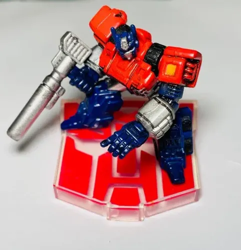 Transformers Optimus Prime - miniatura estática de metal / die-cast - altura 5 cm