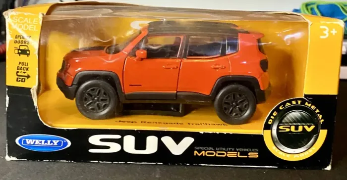 Miniaturas Jeep Renegade, preços imperdíveis, aproveite!
